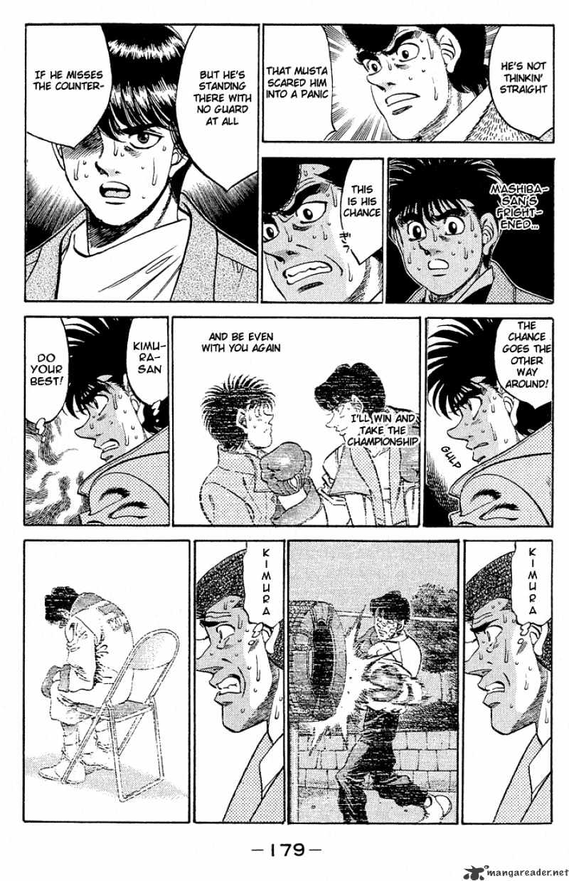 Hajime no Ippo: Fighting Spirit, Chapter 287 image 08